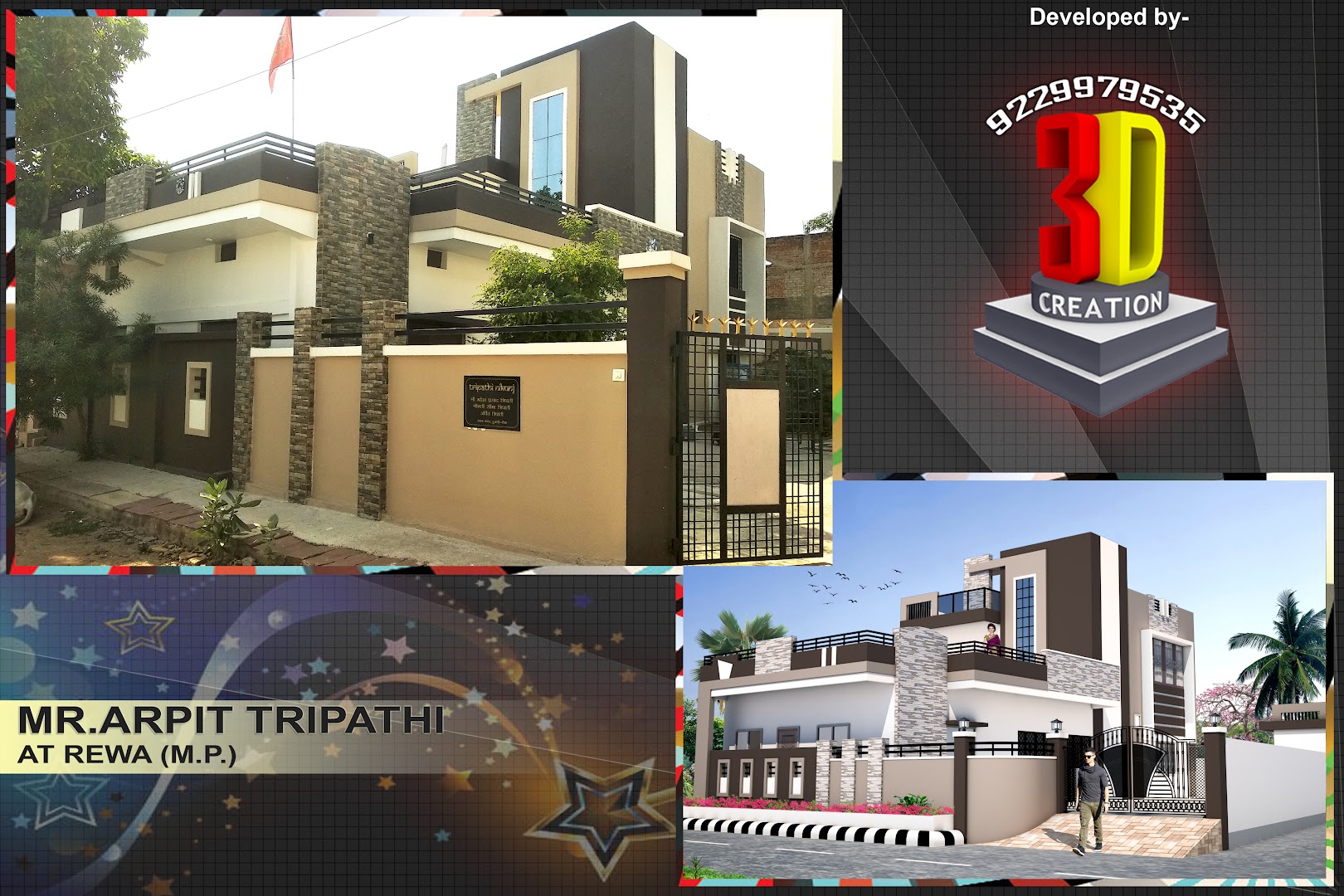 3D Creation | Best Exterior Designer in Rewa - Interior Designer in Rewa, Madhya Pradesh