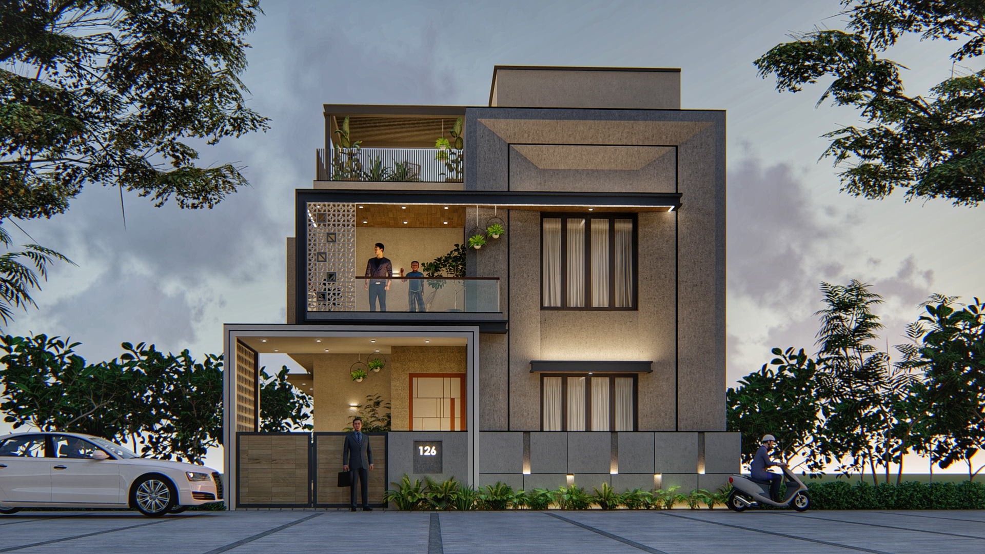 7 Arc Design Architects. - Interior Designer in Mehsana, Gujarat | Portfolio & Reviews