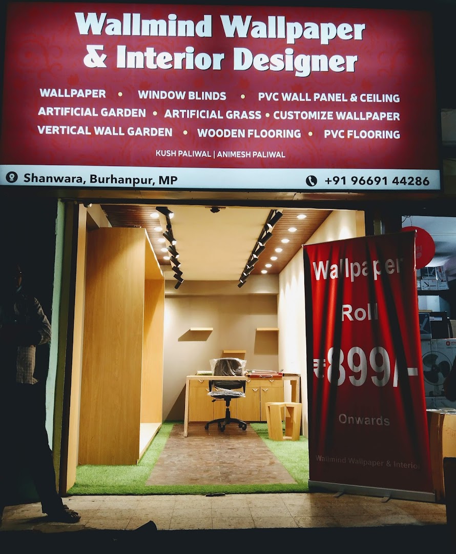 Paliwal wallpaper & interior (wallmind wallpapers) - Interior Designer in Burhanpur, Madhya Pradesh