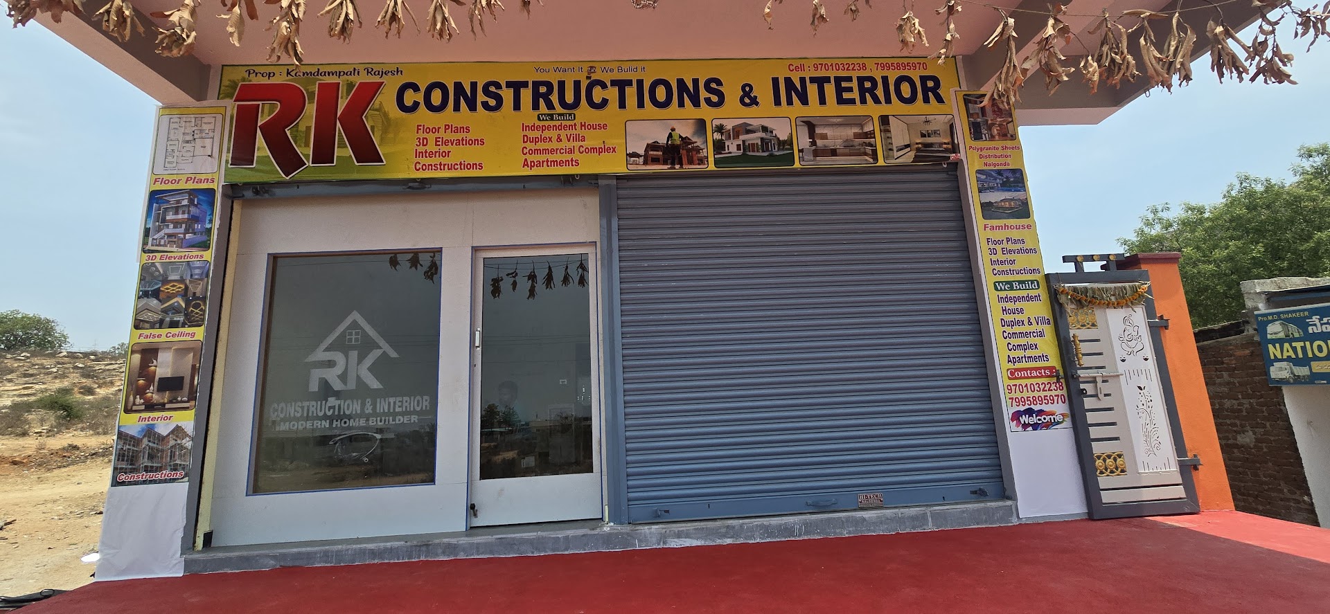 Rk construction & interiors - Interior Designer in Nalgonda, Telangana | Portfolio & Reviews