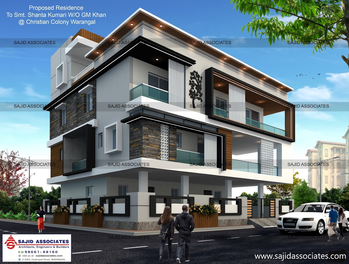 SAJID ASSOCIATES (Architects & Engineers) - Interior Designer in Warangal, Telangana | Portfolio & Reviews