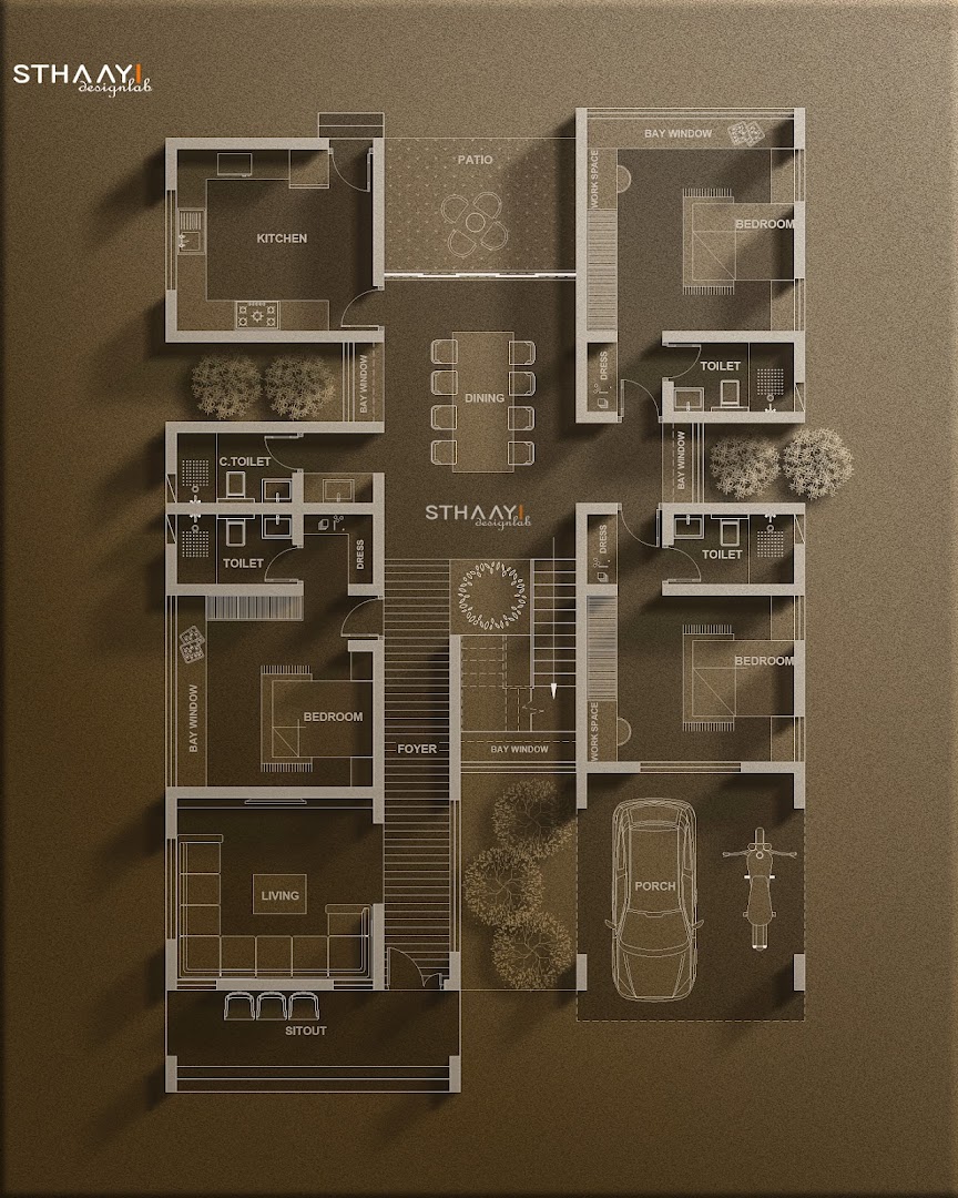 Sthaayi design lab - Interior Designer in Kozhikode, Kerala